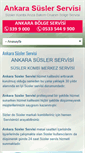 Mobile Screenshot of ankarasuslerservisi.com